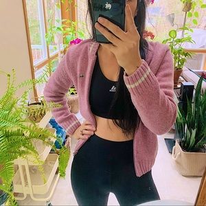 2 for $40 💫 Vintage Lacoste Wool Zip Sweater
